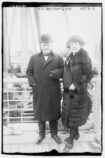 W.F. Bostroem & wife