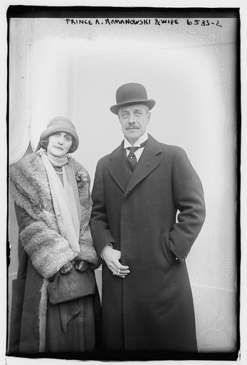 Prince A. Romanowski & wife