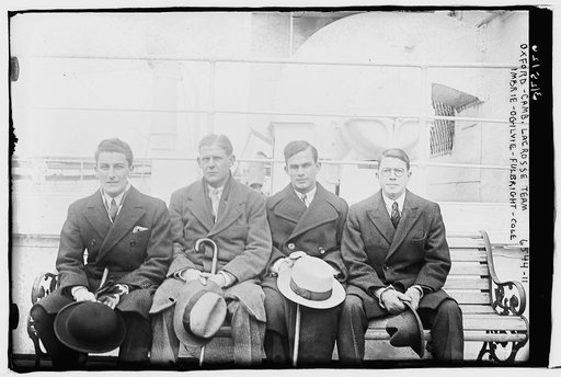 Oxford -- Camb. Lacrosse Team -- Imbrie -- Ogilvie -- Fulbright -- Cole
