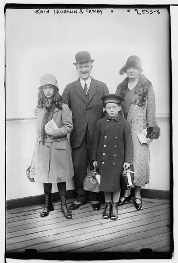 Irwin Laughlin & family