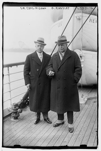 Sir Chas. Higham with G. Kingsley