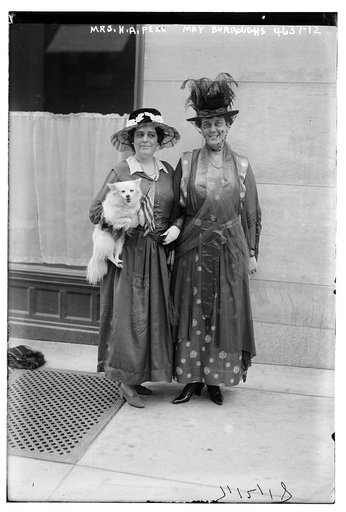 Mrs. H.A. Pell & May Burroughs
