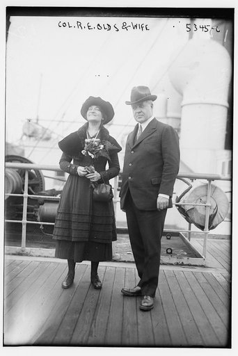 Col. R.E. Olds & wife