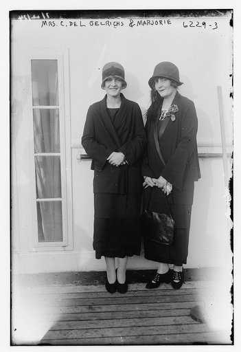 Mrs. C. Del Oelrichs [and] Marjorie