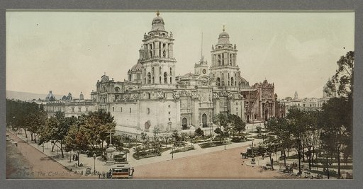 The cathedral, City of Mexico