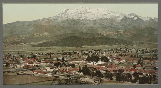 Mexico, Ixtacchihuatl from Amecameca