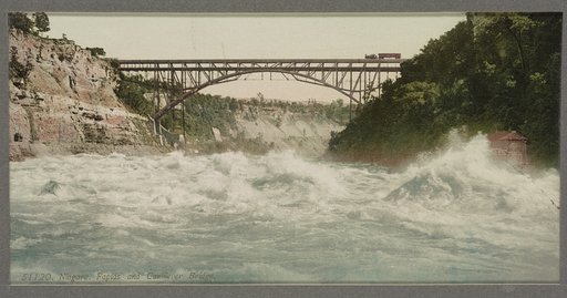Niagara, river and cantilever bridge