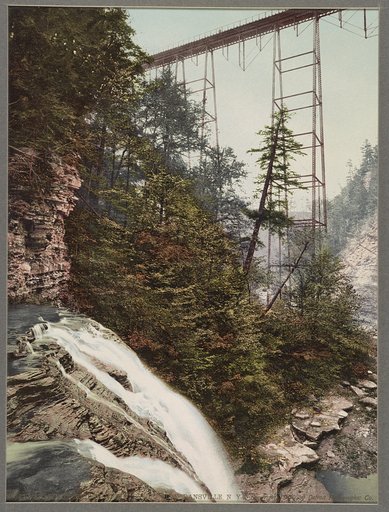 Shawmut Bridge, Stony Brook glen, Dansville, N.Y.