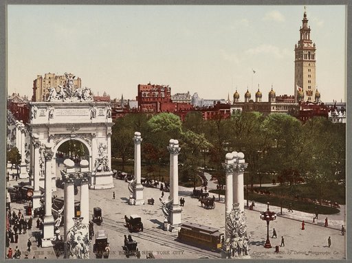 The Naval Arch at Madison Square, New York City