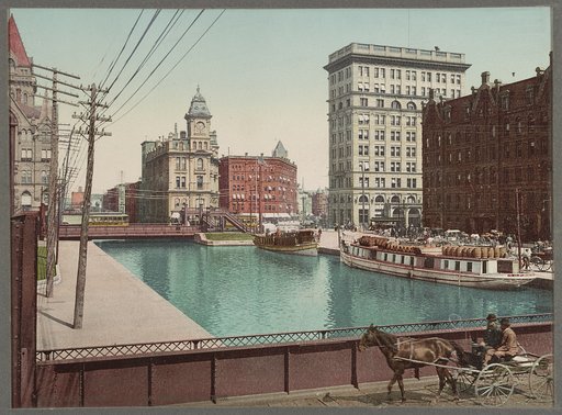 Erie Canal at Salina Street, Syracuse