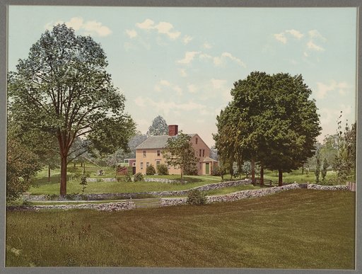 Whittier's birthplace, Haverhill