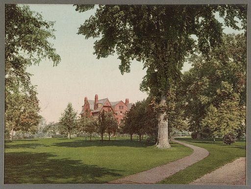 In the grounds of Smith College, Northampton