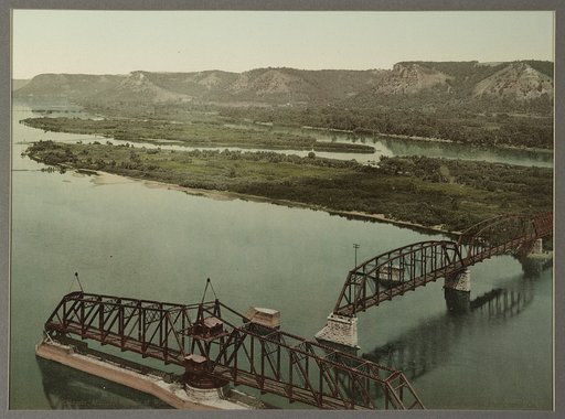 Minnesota, Mississippi River at Winona
