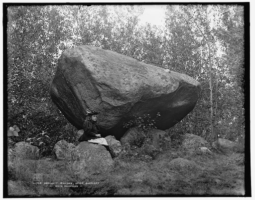 Bartlett Boulder, Upper Bartlett, White Mountains