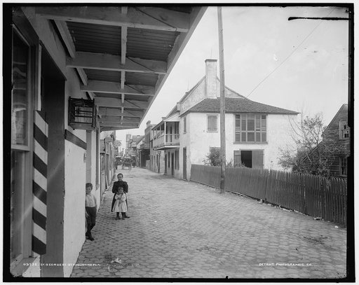 St. George St[reet], St. Augustine, Fla.