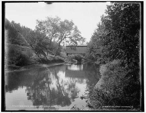 Able Man's Narrows, old wagon bridge