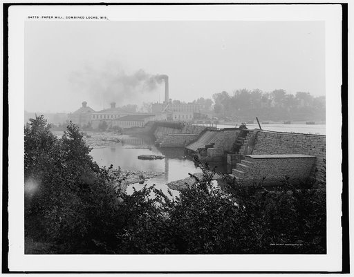Paper mill, Combined Locks, Wis.