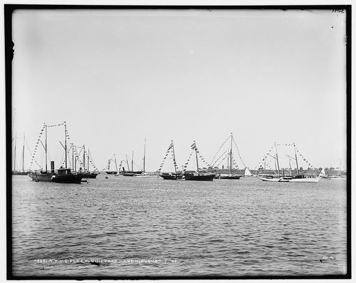 N.Y.Y.C. fleet, Vineyard Haven, August 7, '92
