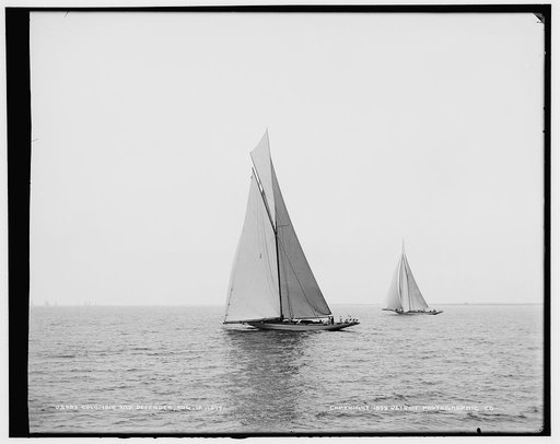 Columbia and Defender, Aug. 12, 1899