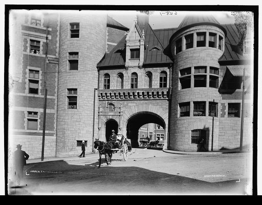 Entrance to Chateau Frontenac, Quebec