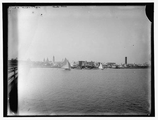 Water front, St. Augustine, The