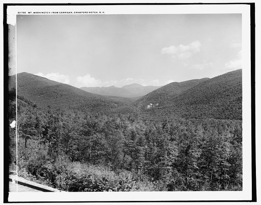Mt. Washington from Carrigan, Crawford Notch, N.H.