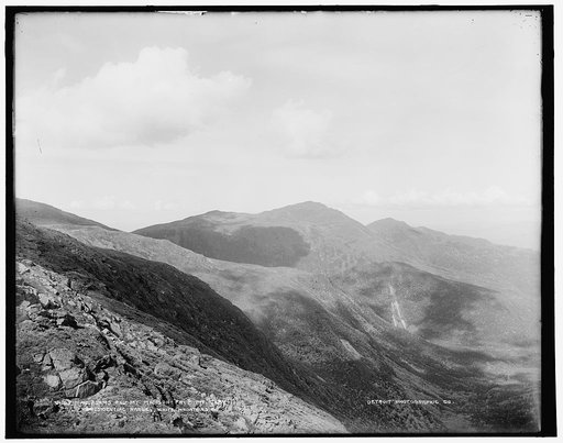 Mt. Adams and Mt. Madison from Mt. Clay, Presidential Range, White Mountains
