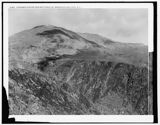 Tuckerman's Ravine from Boot's Spur, Mt. Washington, White Mts., N.H.