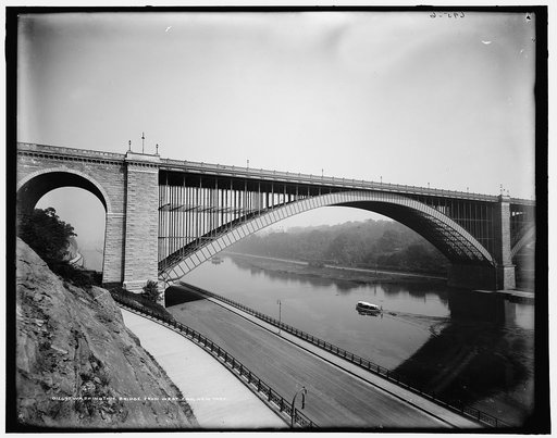 Washington Bridge from West End, New York