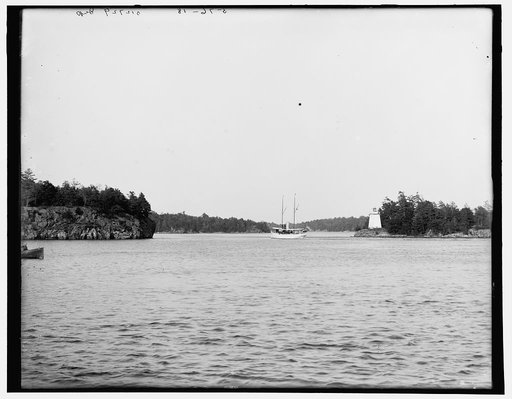 Lyndoc Light, Gananoque Narrows, Thousand Islands, N.Y.