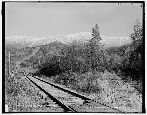 Mt. Washington from near base station, White Mountains