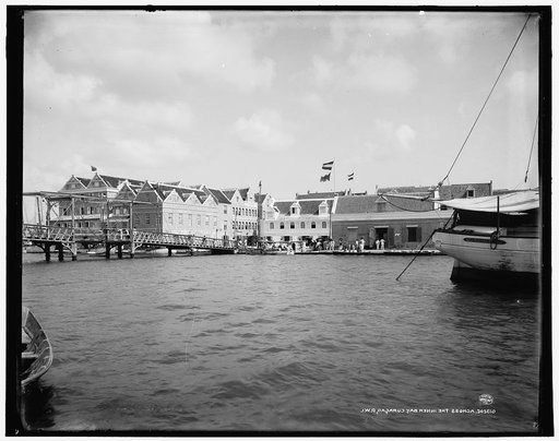 Across the inner bay [Sint Anna Bay], Curacao, D.W.I.