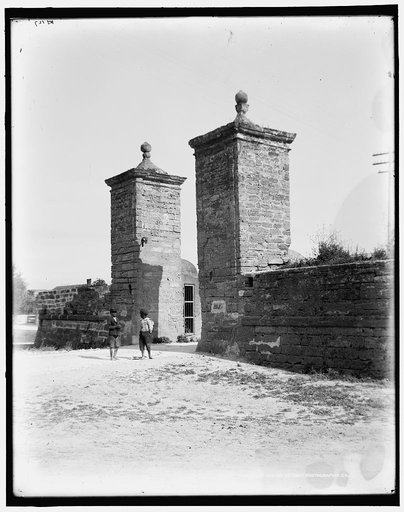 Old City Gate, St. Augustine, Fla.