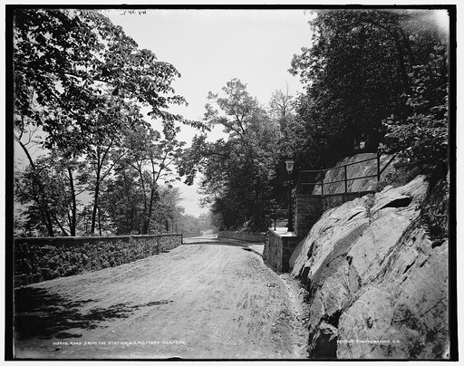 Road from the station, U.S. Military Academy