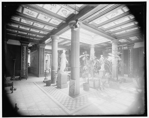 Atrium in the House of Pansa, Saratoga, N.Y.