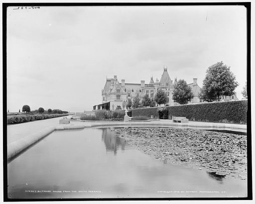 Biltmore House from the south terrace