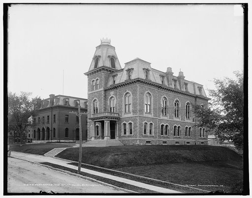 Post office and court house, Burlington, Vt.