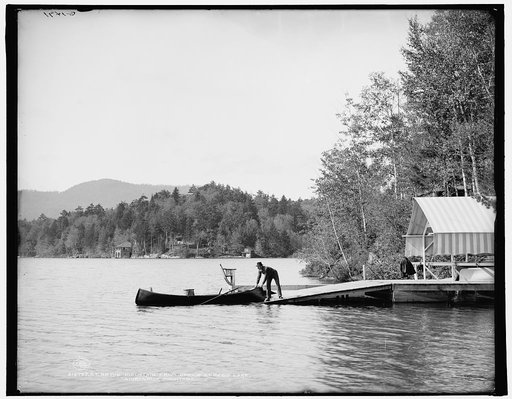 St. Regis Mountain from Upper St. Regis Lake, Adirondack Mountains