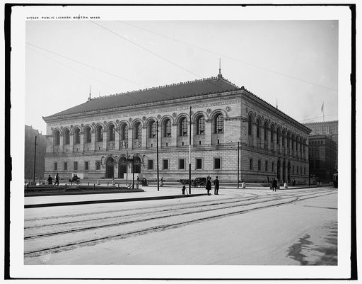 Public Library, Boston, Mass.