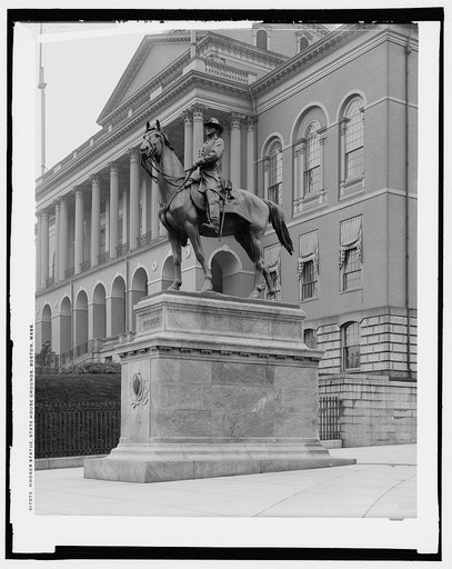 Hooker Statue, State House Grounds, Boston, Mass.