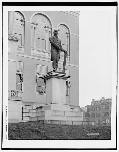 Daniel Webster Statue, State House grounds, Boston, Mass.