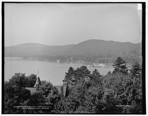 Bolton Bay from the Sagamore, Green Island, Lake George