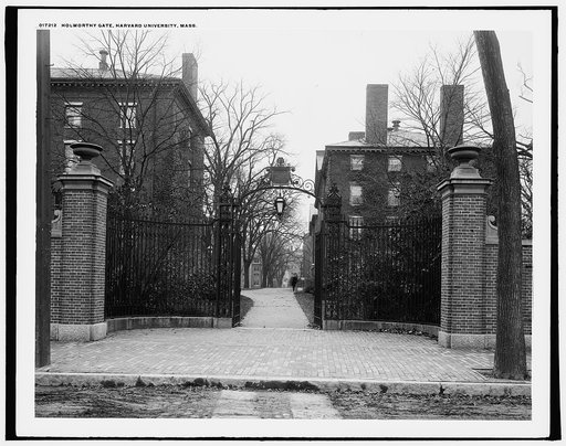 Holworthy Gate, Harvard University, Mass.