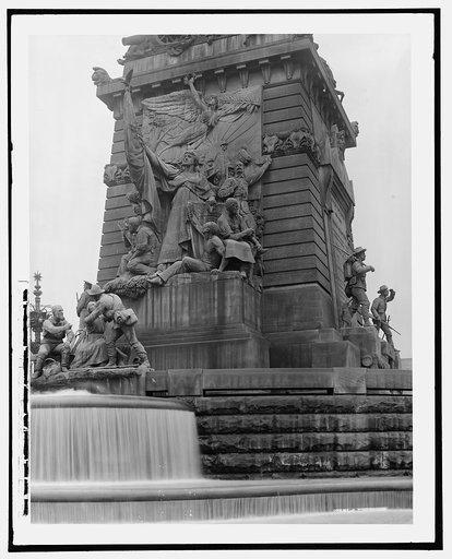 West Face, Soldiers' and Sailors' Monument, Indianapolis, Ind.
