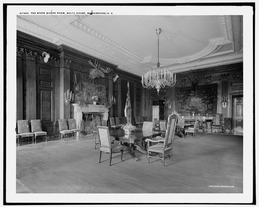 The State Dining Room, White House, Washington, D.C.