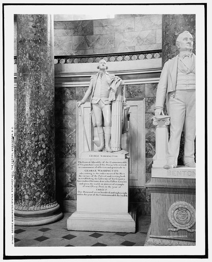 George Washington Statue, Statuary Hall, the Capitol, Washington, D.C.