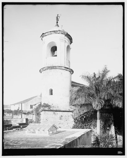 Tower of Cuartel De La Fuerza, Havana, Cuba