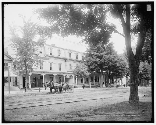 Arlington and Worden Hotels, Lake George, N.Y., The