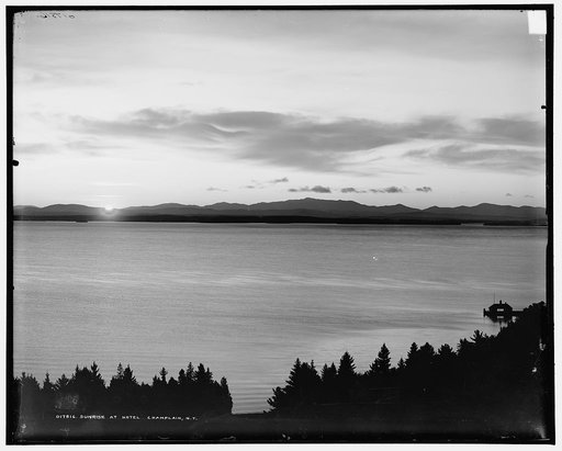 Sunrise at Hotel Champlain, N.Y.