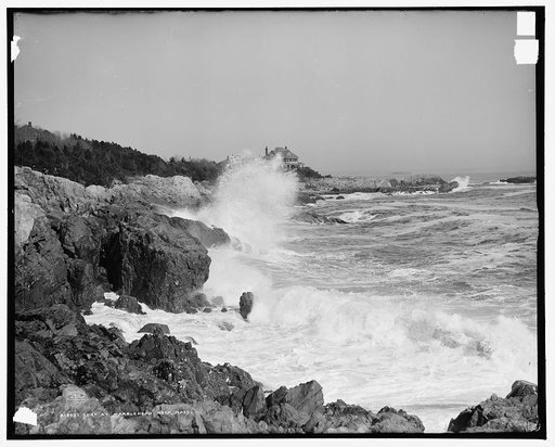 Surf at Marblehead Neck, Mass.